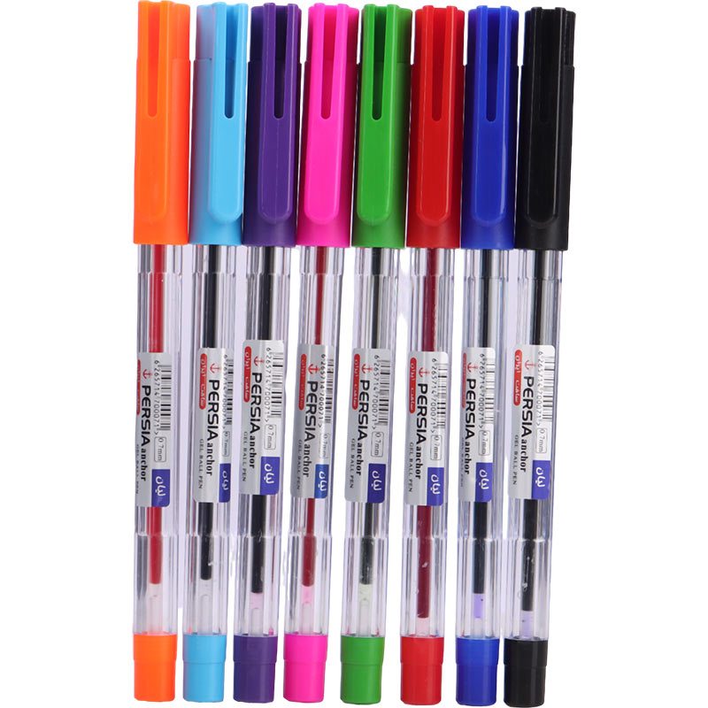 خودکار رنگی 8 عددی پرشیا