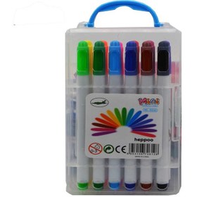 ماژیک نقاشی 12 رنگ طلقی هپو